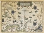Claesz, Cornelis - Karte der dritten Reise des Willem Barents