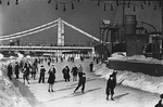 Unbekannter Fotograf - Eisbahn im Zentraler Maxim-Gorki-Park für Kultur und Erholung