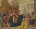 Brüllow (Briullow), Karl Pawlowitsch - Papst Pius IX. kehrt nach Rom zurück