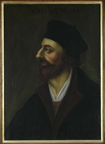 Unbekannter Künstler - Porträt von Jan Hus