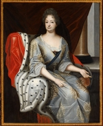 Unbekannter Künstler - Porträt von Sophie von der Pfalz (1630-1714), Kurfürstin von Braunschweig-Lüneburg