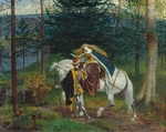 Crane, Walter - Illustration für La Belle Dame sans Merci von John Keats