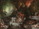 Brueghel, Jan, der Ältere - Aeneas und Sibylle in der Unterwelt