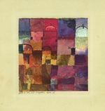 Klee, Paul - Rote und weisse Kuppeln