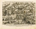Stradanus (Straet, van der), Johannes - Die Seeschlacht von Lepanto am 7. Oktober 1571