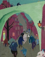 Feininger, Lyonel - Die Grüne Brücke