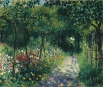 Renoir, Pierre Auguste - Frauen im Garten