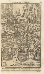 Unbekannter Künstler - Illustration aus De re metallica libri XII von Georgius Agricola