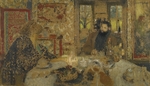 Vuillard, Édouard - Frühstück. Misia und Cipa in Villeneuve