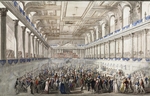 Höchle, Johann Nepomuk - Redoute paré während des Wiener Kongresses am 9. Oktober 1814