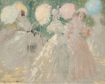 Icart, Louis Justin Laurent - Sonnenschirme