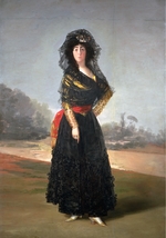 Goya, Francisco, de - Porträt von María Cayetana de Silva (1762-1802), 13. Herzogin von Alba