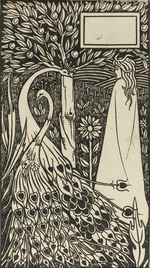 Beardsley, Aubrey - Illustration für das Buch Le Morte Darthur von Sir Thomas Malory