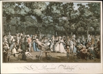 Debucourt, Philibert-Louis - Die Promenade (La promenade publique)