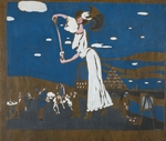 Kandinsky, Wassily Wassiljewitsch - Entwurf für eine Affiche einer französischen Brauerei
