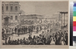 Baldinger, Arnold Karl - Der Trauerzug des Schriftstellers Fjodor M. Dostojewski am 12. Februar 1881