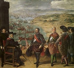 Zurbarán, Francisco, de - Die Verteidigung von Cádiz gegen die englische Flotte 1625