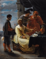 Herp, Willem van, der Ältere - Die Tabakverkostung