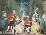 Carmontelle, Louis - Gesellschaft im Palais Royal