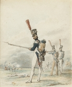 Lami, Eugène Louis - Die Infanterie der jungen Garde in 1812