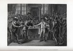 Unbekannter Künstler - Auflösung des langen Parlaments durch Oliver Cromwell