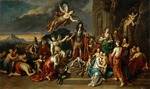 Hoet, Gerard - Allegorie auf Kaiser Leopold I. (Allegorie auf den Türkenkrieg 1663-1664)