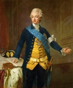 Pasch, Lorenz, der Jüngere - Porträt von Gustav III. (1746-1792), König von Schweden