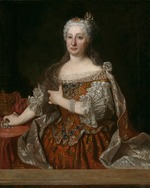 Ranc, Jean - Porträt von Erzherzogin Maria Anna von Österreich (1683-1754), Königin von Portugal