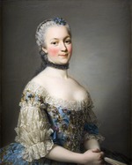 Roslin, Alexander - Porträt von Katarzyna Mniszech, geb. Zamoyska (1722-1771)
