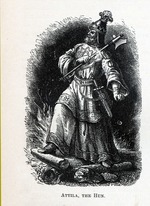 Unbekannter Künstler - Attila der Hunne
