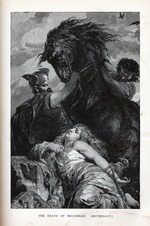 Unbekannter Künstler - Der Tod Brunichilds
