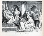 Unbekannter Künstler - Die Huldigung Kalifen Harun al-Rashid an Charlemagne