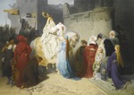 Lauffer, Emil Johann - Merlin präsentiert den zukünftigen King Arthur