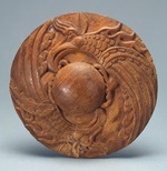 Frühe Kulturen des Altai, Hügelgrab Pazyryk - Stirnplatte von einem Pferdegeschirr