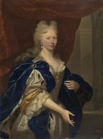 Unbekannter Künstler - Porträt von Erzherzogin Maria Josepha von Österreich (1699-1757)