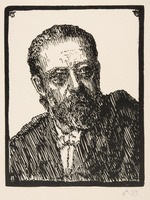 Bilek, Frantisek - Porträt von Bedrich Smetana (1824-1884)