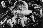 Unbekannter Fotograf - Szene aus dem Film Der Mann mit der Kamera von Dsiga Wertow