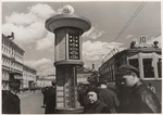 Meyer, Hannes - Leute auf dem Revolutionsplatz in Moskau