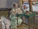 Korowin, Konstantin Alexejewitsch - Am Fenster