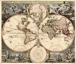 Visscher, Nicolaes - Orbis terrarum nova et accuratissima tabula