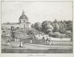 Martynow, Andrei Jefimowitsch - Blick auf die Kirche im Palast Oranienbaum