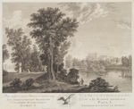 Tschesski (Tschesskoi), Iwan Wassiliewitsch - Blick auf das Schloss Gattschina vom Park