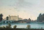 Unbekannter Künstler - Blick auf das Schloss Gattschina