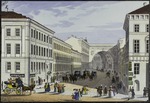 Beggrow, Karl Petrowitsch - Millionnaja Strasse und Kotomin-Haus in Sankt Petersburg