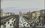 Beggrow, Karl Petrowitsch - Volksfest auf dem Admiralitätsplatz in Sankt Petersburg