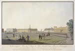 Lory, Mathias Gabriel - Blick auf das Marsfeld und den Marmorpalast in Sankt Petersburg