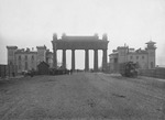 Bulla, Karl Karlowitsch - Der Moskauer Triumphbogen in St. Petersburg