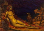 Kalmakow (Kalmakoff), Nikolai Konstantinowitsch - Hebe und der Adler von Jupiter
