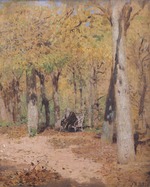 Lewitan, Isaak Iljitsch - Herbstträume