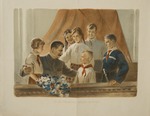 Unbekannter Künstler - Stalin zwischen Kindern